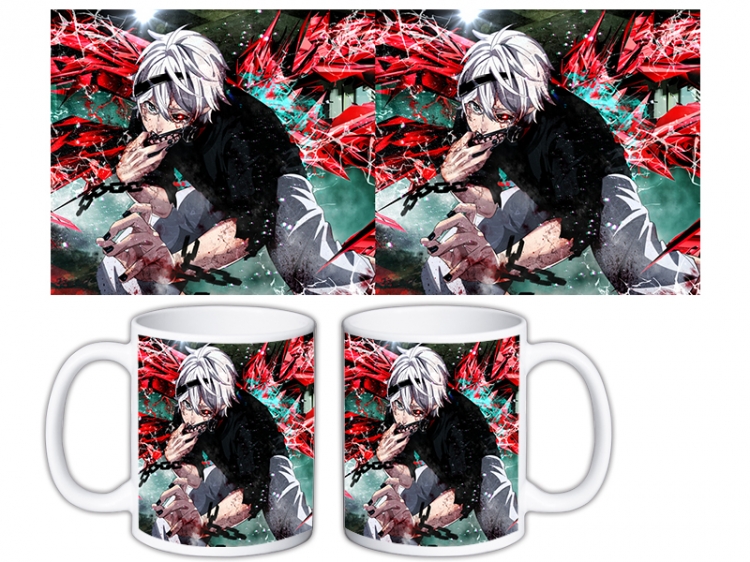 Tokyo Ghoul Anime color printing ceramic mug cup price for 5 pcs MKB-784
