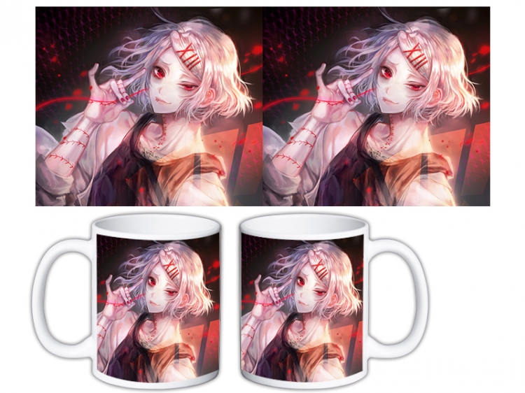 Tokyo Ghoul Anime color printing ceramic mug cup price for 5 pcs MKB-769