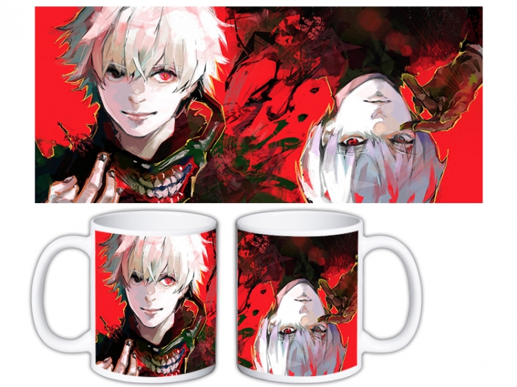 Tokyo Ghoul Anime color printing ceramic mug cup price for 5 pcs MKB-759