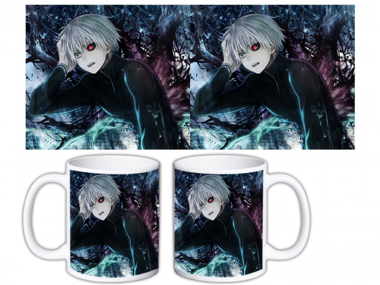Tokyo Ghoul Anime color printing ceramic mug cup price for 5 pcs  MKB-757