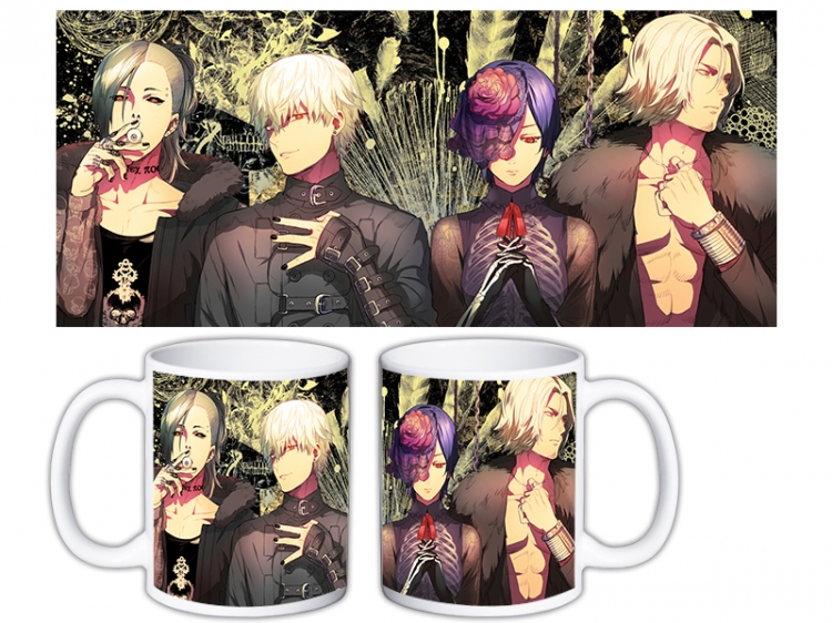 Tokyo Ghoul Anime color printing ceramic mug cup price for 5 pcs MKB-761