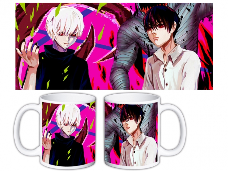Tokyo Ghoul Anime color printing ceramic mug cup price for 5 pcs MKB-774