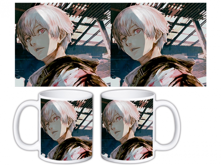 Tokyo Ghoul Anime color printing ceramic mug cup price for 5 pcs MKB-782