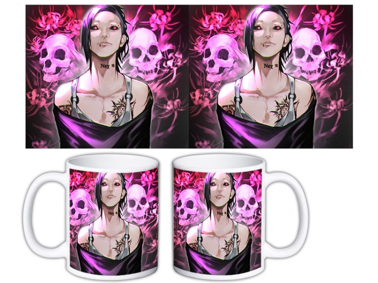 Tokyo Ghoul Anime color printing ceramic mug cup price for 5 pcs MKB-764