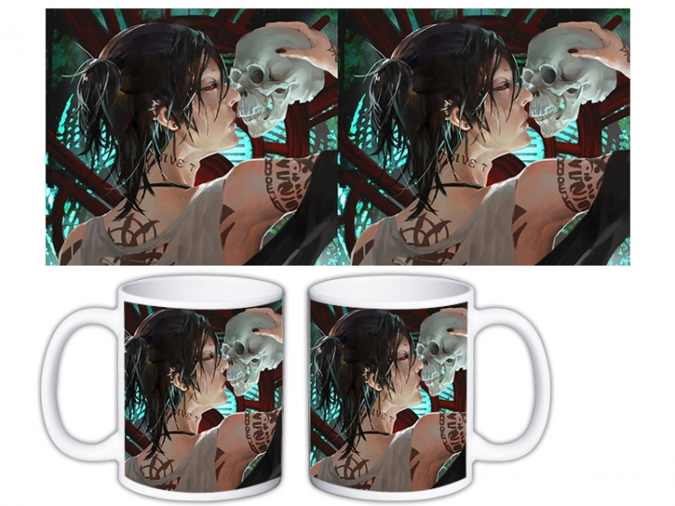 Tokyo Ghoul Anime color printing ceramic mug cup price for 5 pcs MKB-765