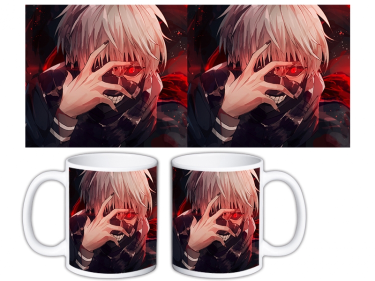Tokyo Ghoul Anime color printing ceramic mug cup price for 5 pcs MKB-770