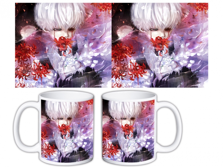 Tokyo Ghoul Anime color printing ceramic mug cup price for 5 pcs MKB-776