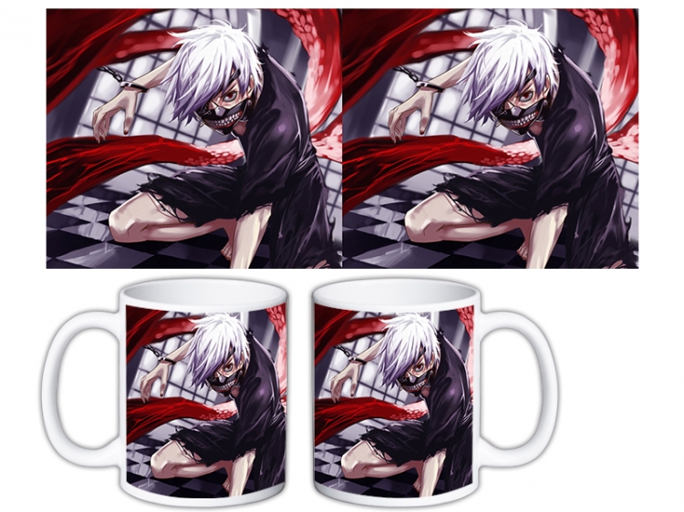 Tokyo Ghoul Anime color printing ceramic mug cup price for 5 pcs MKB-783