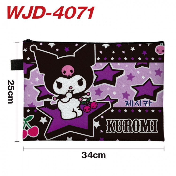 melody Anime Full Color A4 Document Bag 34x25cm  WJD-4071