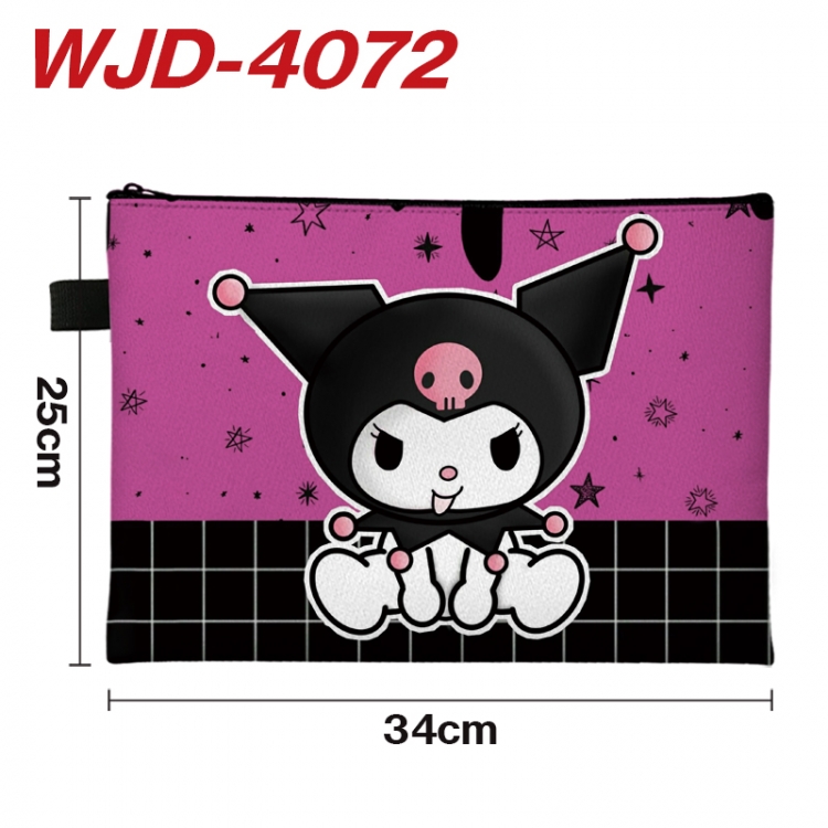 melody Anime Full Color A4 Document Bag 34x25cm WJD-4072
