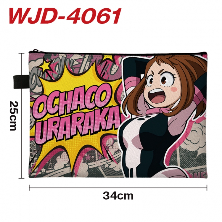 My Hero Academia Anime Full Color A4 Document Bag 34x25cm WJD-4061