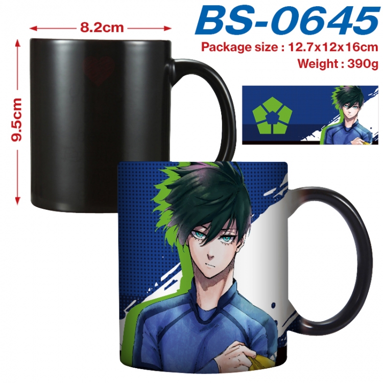 BLUE LOCK Anime high-temperature color-changing printing ceramic mug 400ml BS-0645