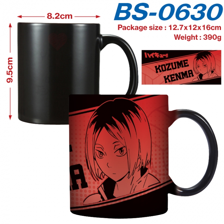Haikyuu!! Anime high-temperature color-changing printing ceramic mug 400ml  BS-0630