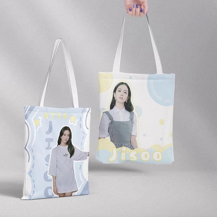 Jin Zhixiu peripheral canvas handbag gift bag large capacity shoulder bag 36x39cm price for 2 pcs
