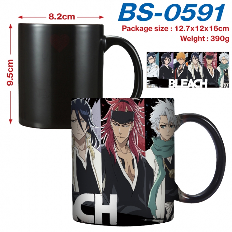 Bleach Anime high-temperature color-changing printing ceramic mug 400ml BS-0591