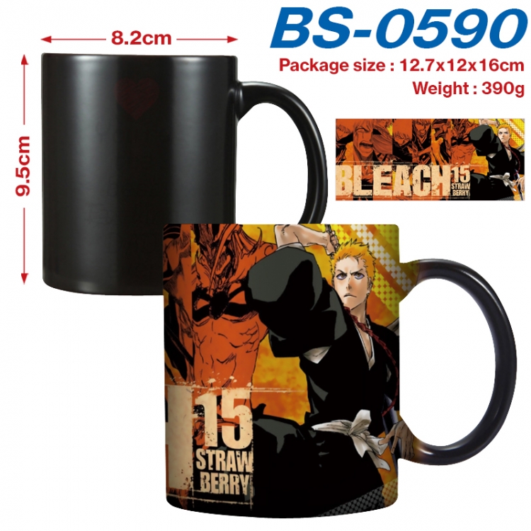 Bleach Anime high-temperature color-changing printing ceramic mug 400ml BS-0590