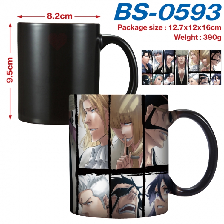Bleach Anime high-temperature color-changing printing ceramic mug 400ml BS-0593