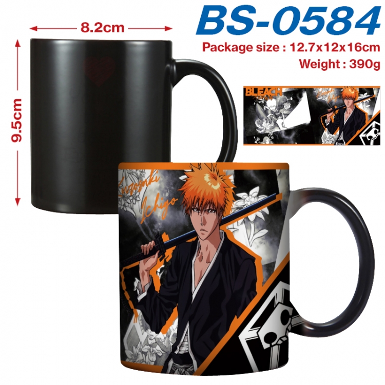 Bleach Anime high-temperature color-changing printing ceramic mug 400ml BS-0584