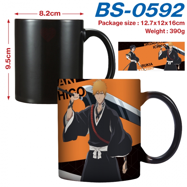 Bleach Anime high-temperature color-changing printing ceramic mug 400ml BS-0592