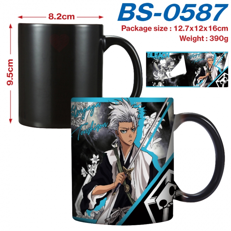 Bleach Anime high-temperature color-changing printing ceramic mug 400ml BS-0587