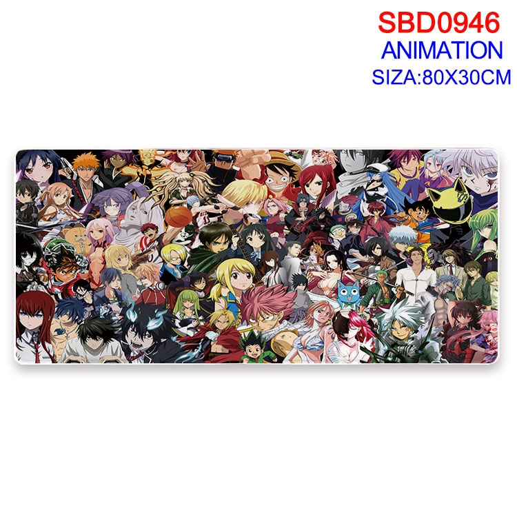 ANIMATION Anime peripheral edge lock mouse pad 30X80CM SBD-946