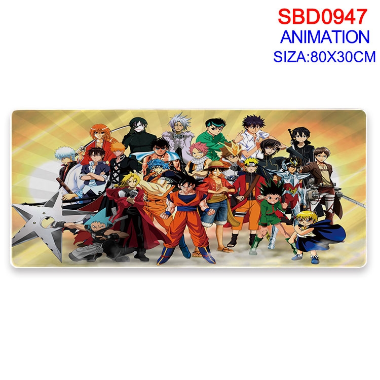 ANIMATION Anime peripheral edge lock mouse pad 30X80CM SBD-947