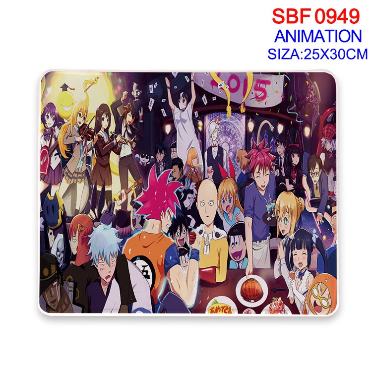 ANIMATION Anime peripheral edge lock mouse pad 25X30CM SBF-949