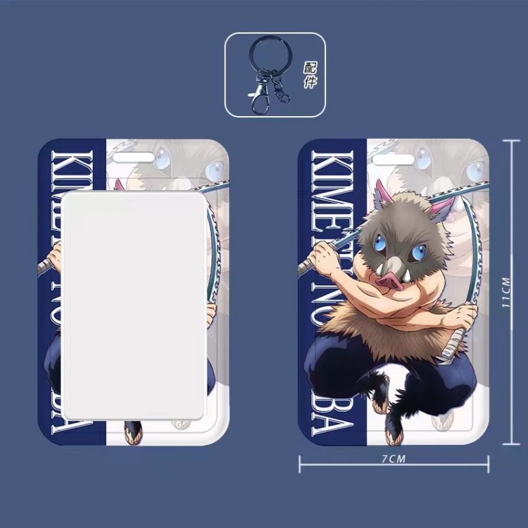 Demon Slayer Kimets Animation peripheral ID card holder with a length of 11cm and a width of 7cm price for 5 pcs