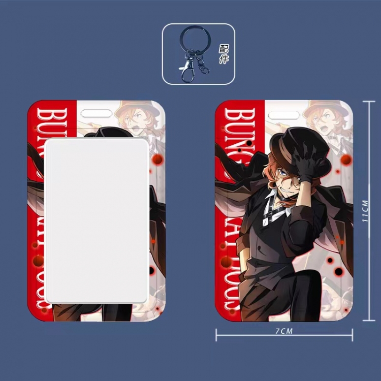 Bungo Stray Dogs Animation peripheral ID card holder with a length of 11cm and a width of 7cm price for 5 pcs