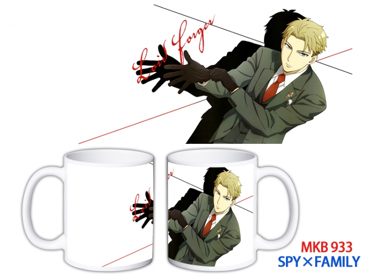 SPY×FAMILY Anime color printing ceramic mug cup price for 5 pcs  MKB-933