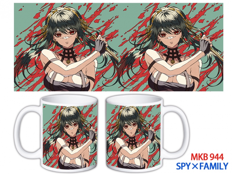SPY×FAMILY Anime color printing ceramic mug cup price for 5 pcs MKB-944