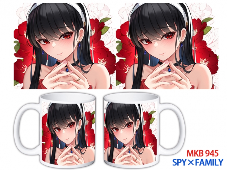 SPY×FAMILY Anime color printing ceramic mug cup price for 5 pcs MKB-945