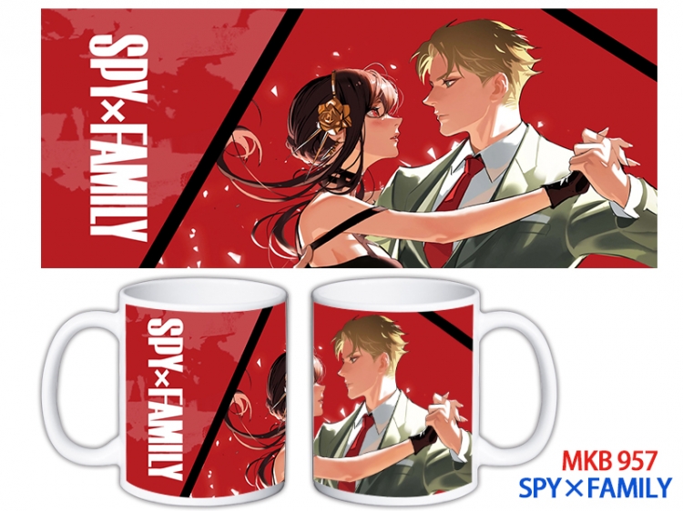 SPY×FAMILY Anime color printing ceramic mug cup price for 5 pcs  MKB-957