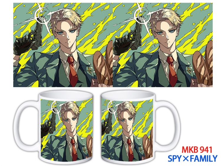 SPY×FAMILY Anime color printing ceramic mug cup price for 5 pcs  MKB-941