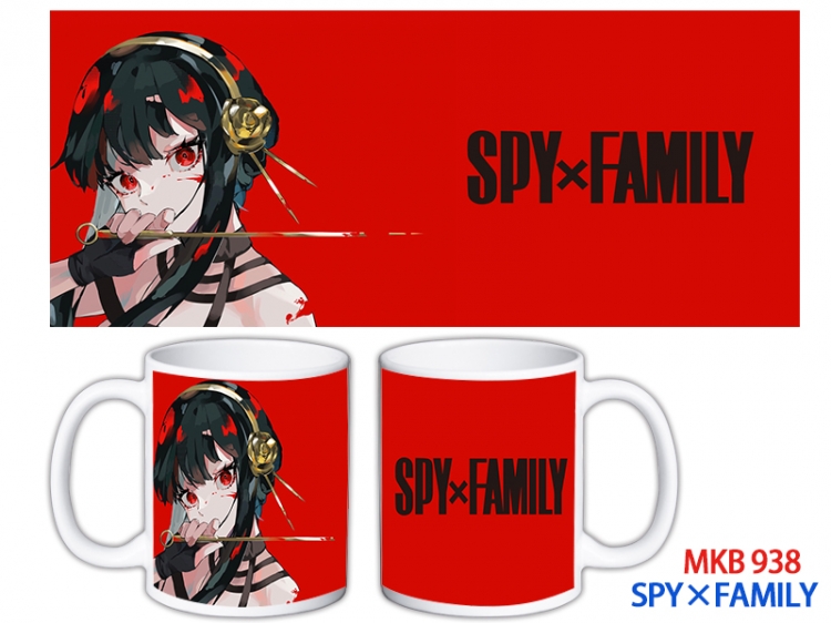 SPY×FAMILY Anime color printing ceramic mug cup price for 5 pcs  MKB-938