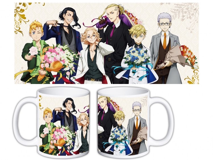 Tokyo Revengers Anime color printing ceramic mug cup price for 5 pcs MKB-788