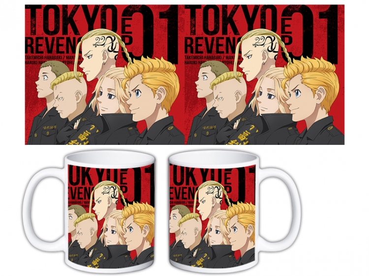 Tokyo Revengers Anime color printing ceramic mug cup price for 5 pcs  MKB-789