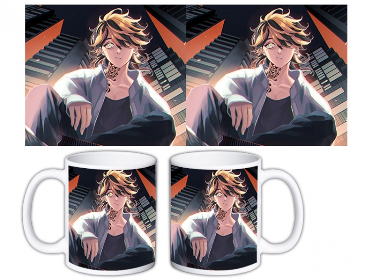 Tokyo Revengers Anime color printing ceramic mug cup price for 5 pcs MKB-1508