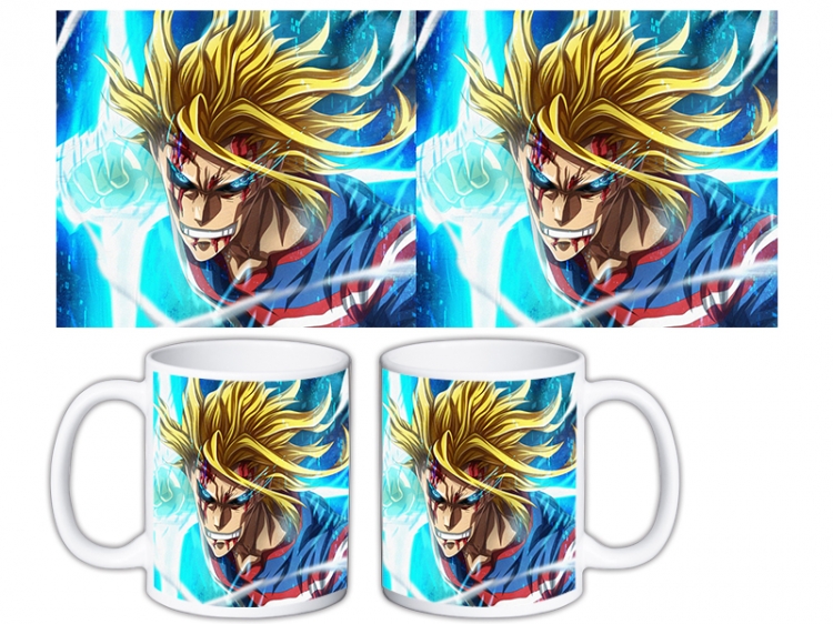 My Hero Academia Anime color printing ceramic mug cup price for 5 pcs  MKB-1556