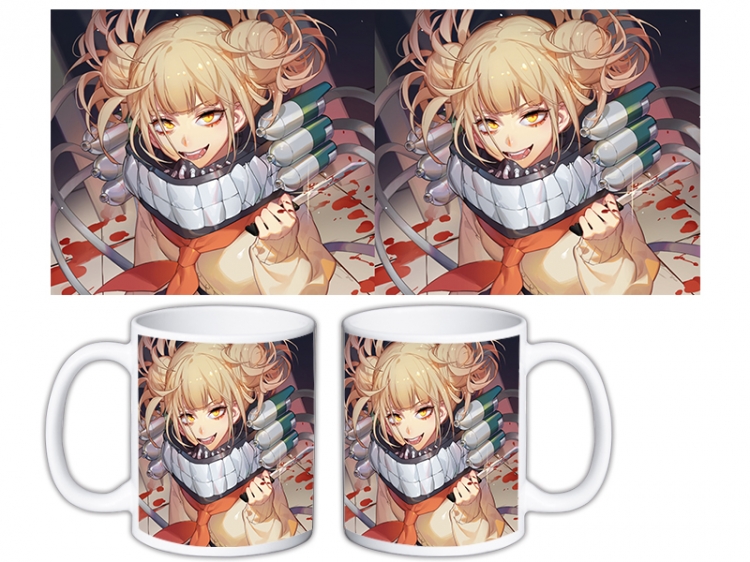 My Hero Academia Anime color printing ceramic mug cup price for 5 pcs  MKB-1563