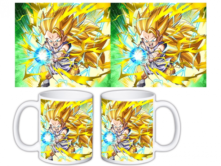 DRAGON BALL Anime color printing ceramic mug cup price for 5 pcs MKB-687