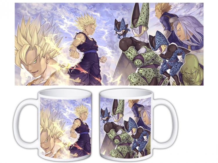 DRAGON BALL Anime color printing ceramic mug cup price for 5 pcs MKB-671