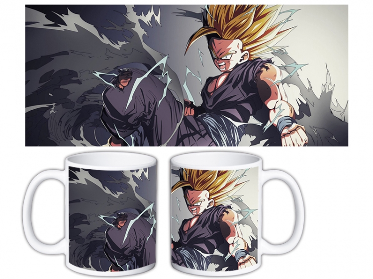 DRAGON BALL Anime color printing ceramic mug cup price for 5 pcs MKB-681