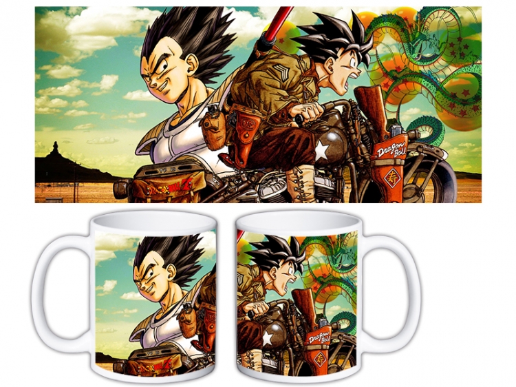 DRAGON BALL Anime color printing ceramic mug cup price for 5 pcs MKB-677