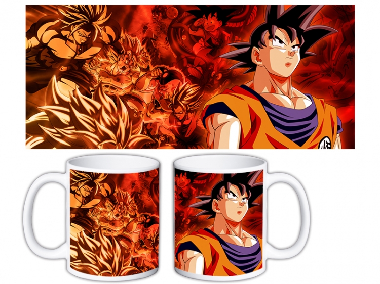 DRAGON BALL Anime color printing ceramic mug cup price for 5 pcs MKB-680