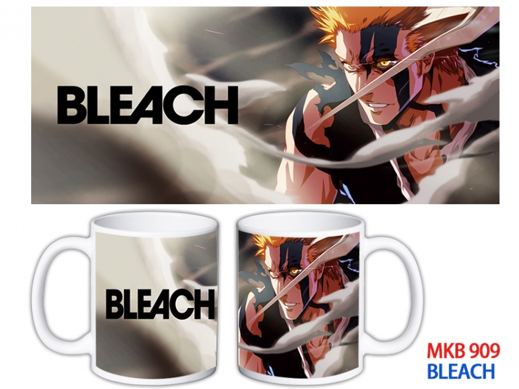 Bleach Anime color printing ceramic mug cup price for 5 pcs MKB-909