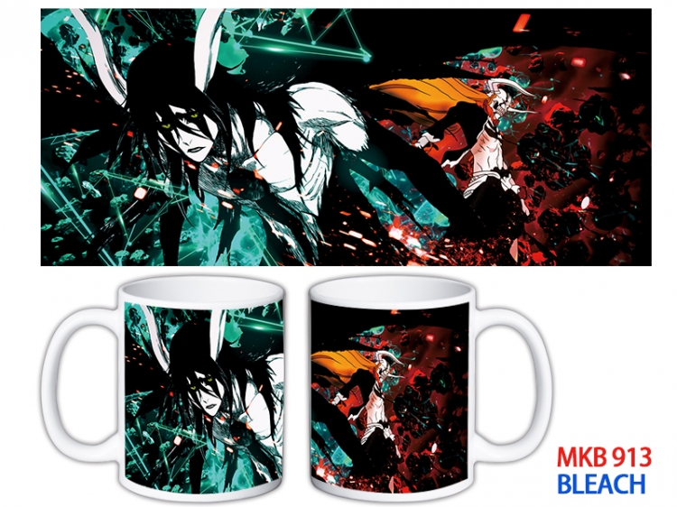 Bleach Anime color printing ceramic mug cup price for 5 pcs MKB-913