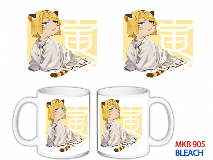 Bleach Anime color printing ceramic mug cup price for 5 pcs MKB-905