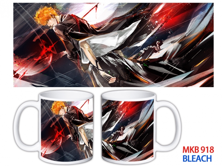 Bleach Anime color printing ceramic mug cup price for 5 pcs MKB-918