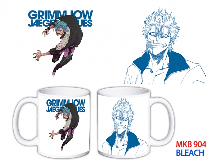 Bleach Anime color printing ceramic mug cup price for 5 pcs MKB-904